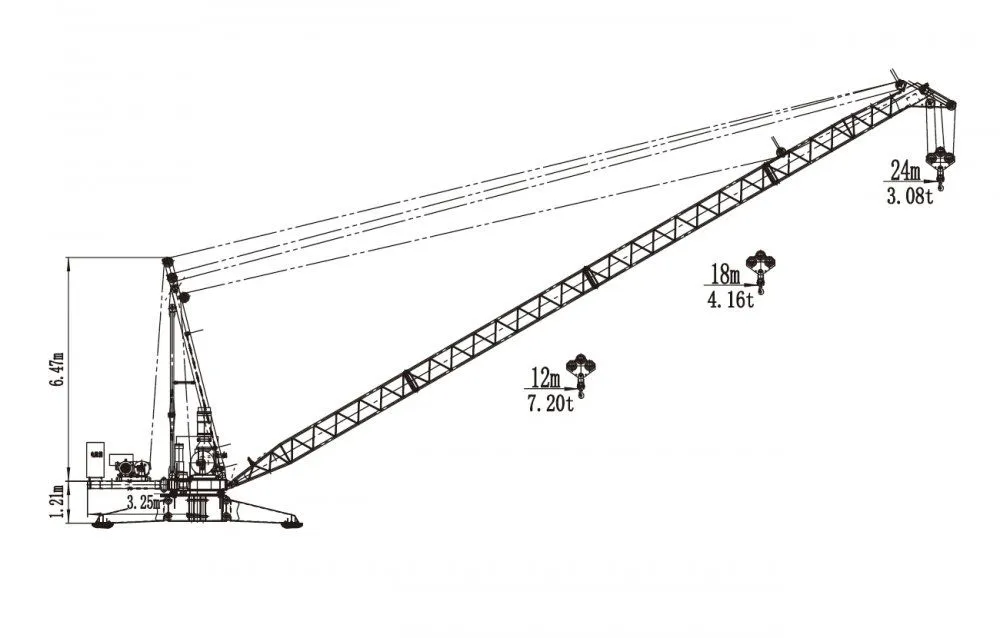 Кран-деррик ZTM ZTD24-8 Кран-деррик ZTM ZTD24-8